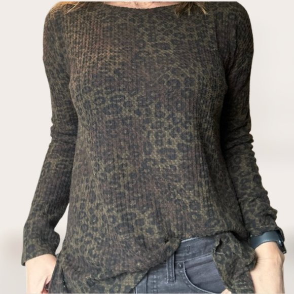 SANCTUARY | Leopard Sweater (Size XS) - Picture 1 of 7